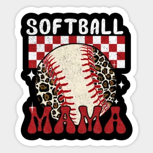 Softball mama Sticker